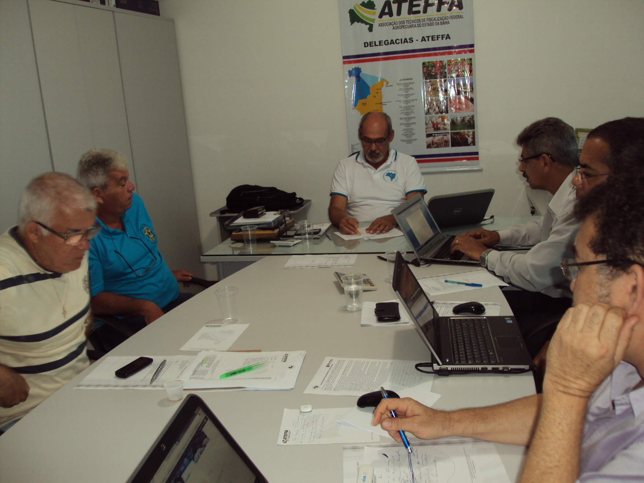 Diretoria da ATEFFA-BA faz balanço das atividades do exercício que finda e se prepara pra o ano de 2015