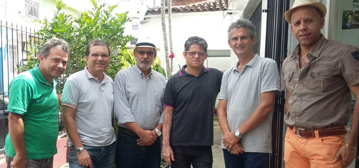 Visita aos associados de Itororó para reunião administrativa, juntamente com o Delegado da base de Itabuna, Jailton Dias.